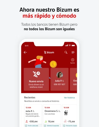 Bizum: «Ahora nuestro Bizum es más rápido y cómodo»